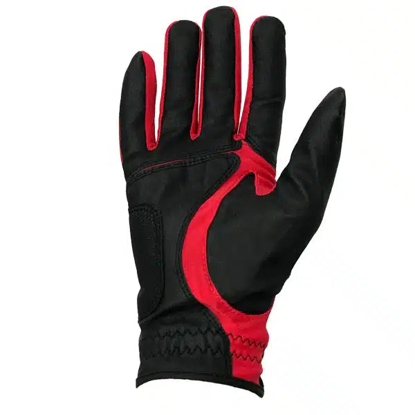 Onyx - Perfect Fit Kids Golf Glove RH One-Size - Black & Red