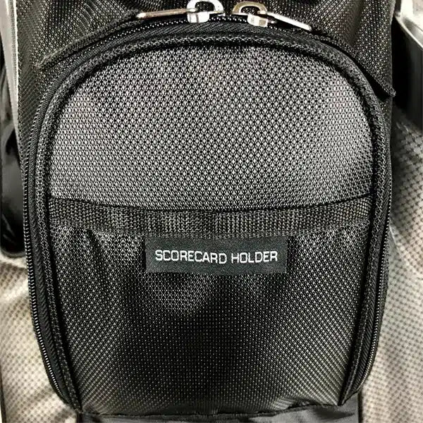 Onyx - Spyder Golf Bag - Black, Grey & White