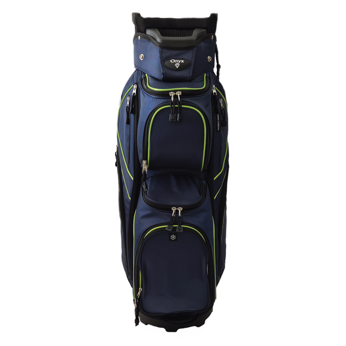Onyx Custom Golf Bag – Navy/Lime