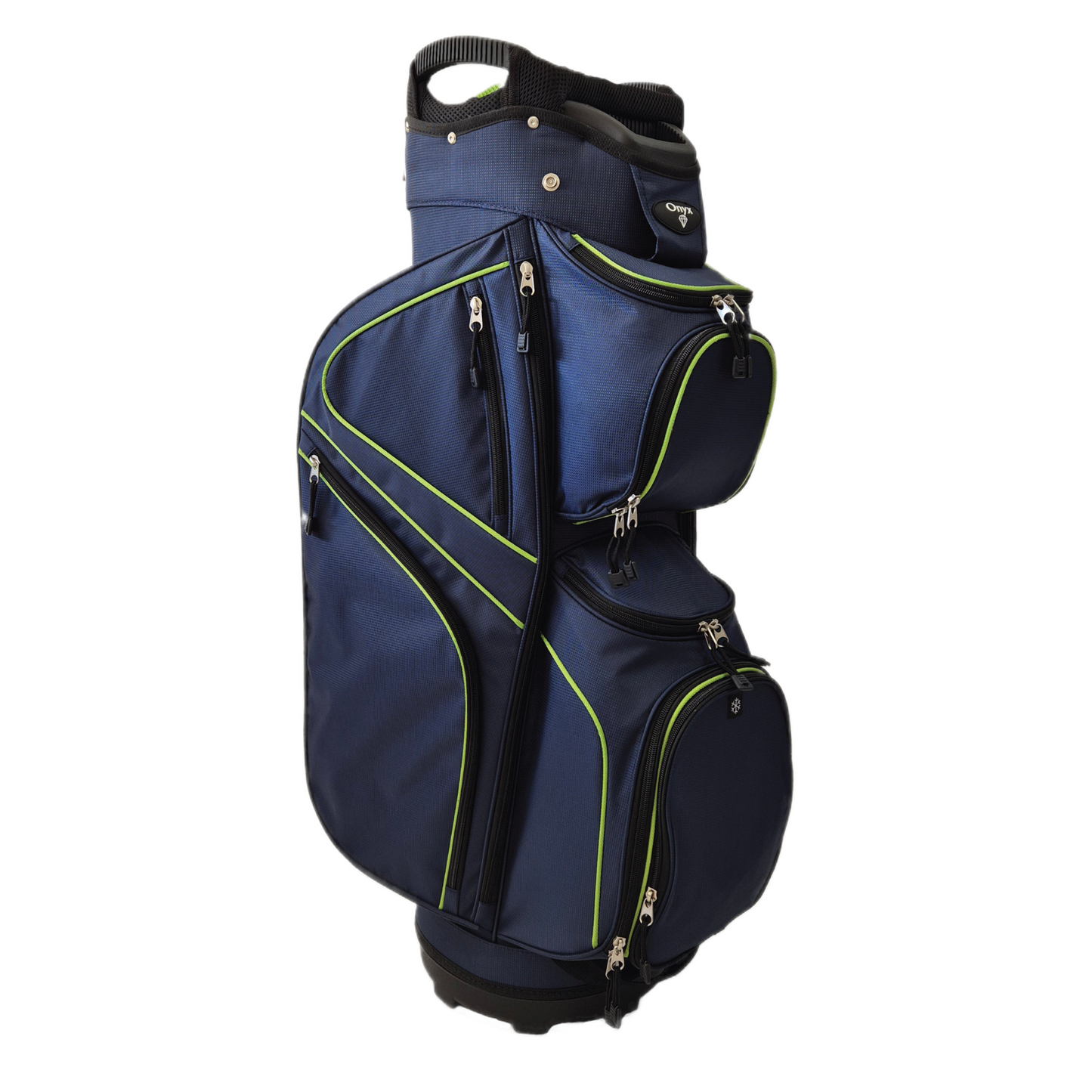 Onyx Custom Golf Bag – Navy/Lime