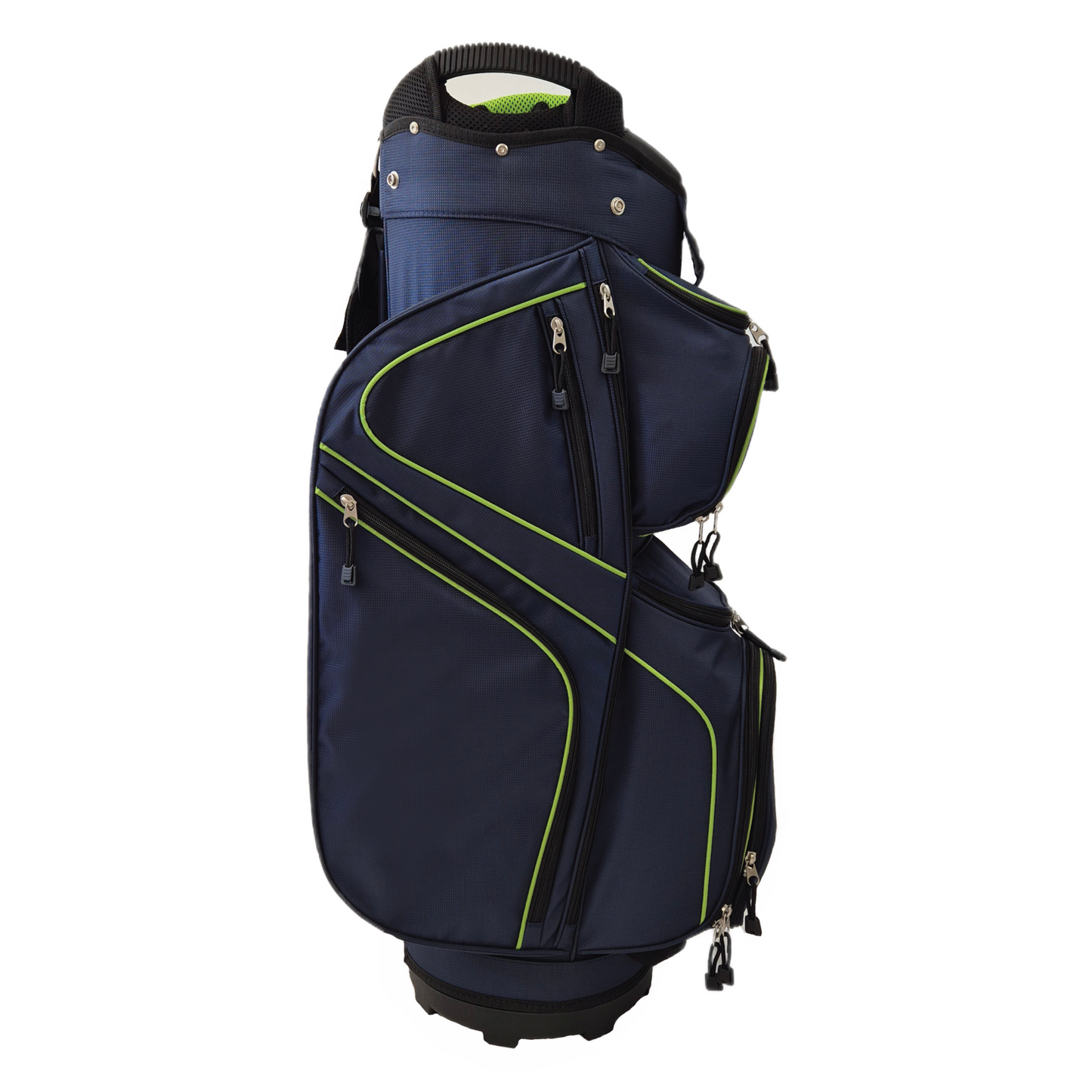 Onyx Custom Golf Bag – Navy/Lime