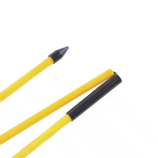 Golf Gear -Alignment Sticks Folding 2-Pack Yellow