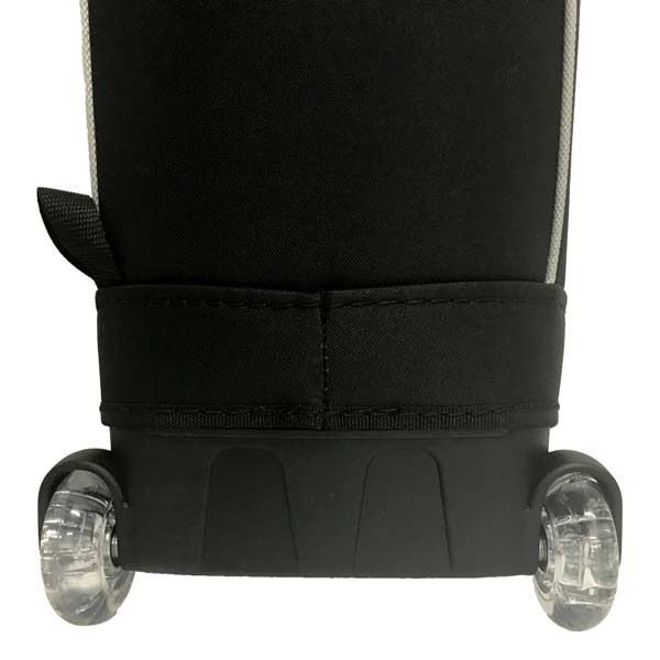 Onyx - Roller Golf Travel Bag – Black/Grey