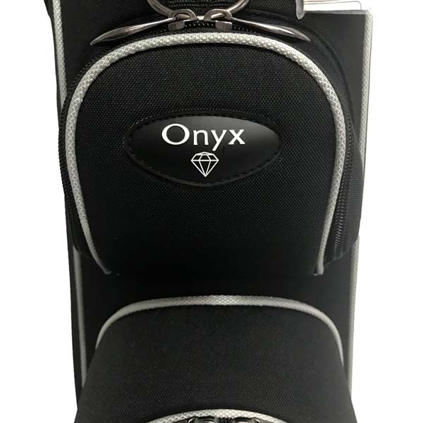 Onyx - Roller Golf Travel Bag – Black/Grey