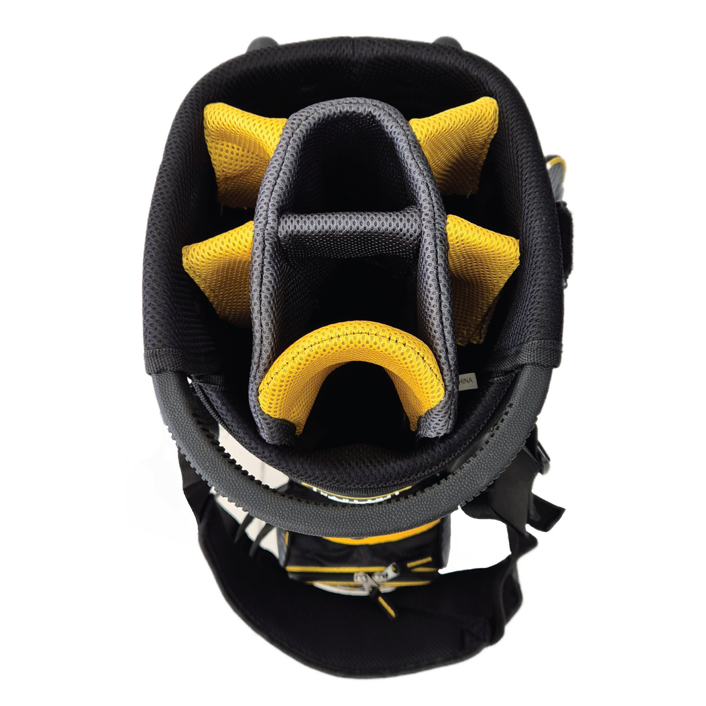 Snake Eyes Golf Stand Bag - Black & Yellow