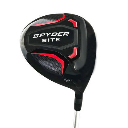 Onyx - Spyder Bite -  11 Piece set with 15 Adapter Driver - Steel Shafts: