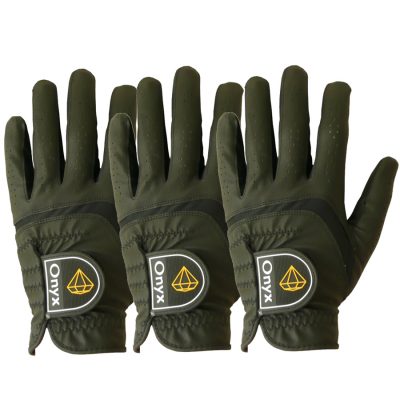 Onyx - Ladies Golf Gloves - 3 Pack