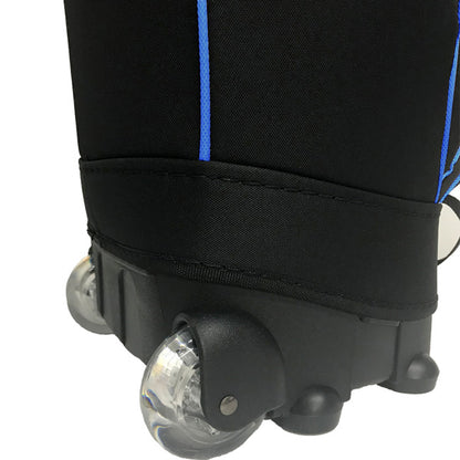 Onyx - Roller Golf Travel Bag – Black/Blue