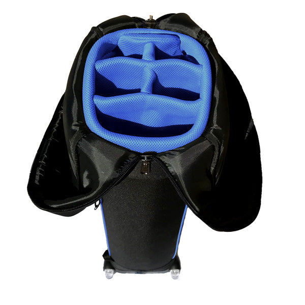 Onyx - Roller Golf Travel Bag – Black/Blue