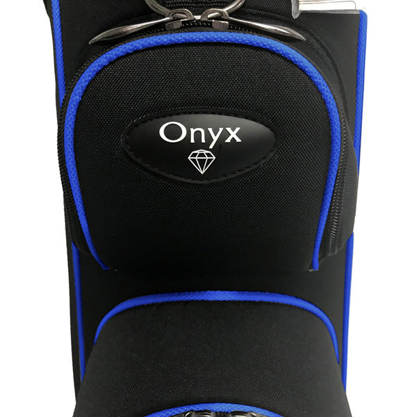 Onyx - Roller Golf Travel Bag – Black/Blue